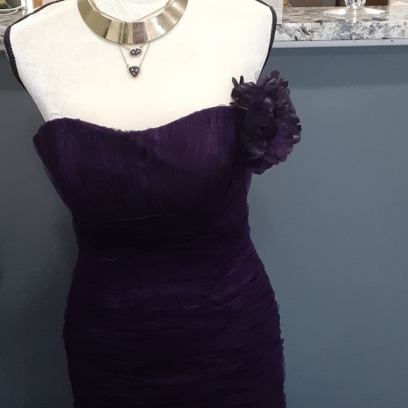 purple dress size 12